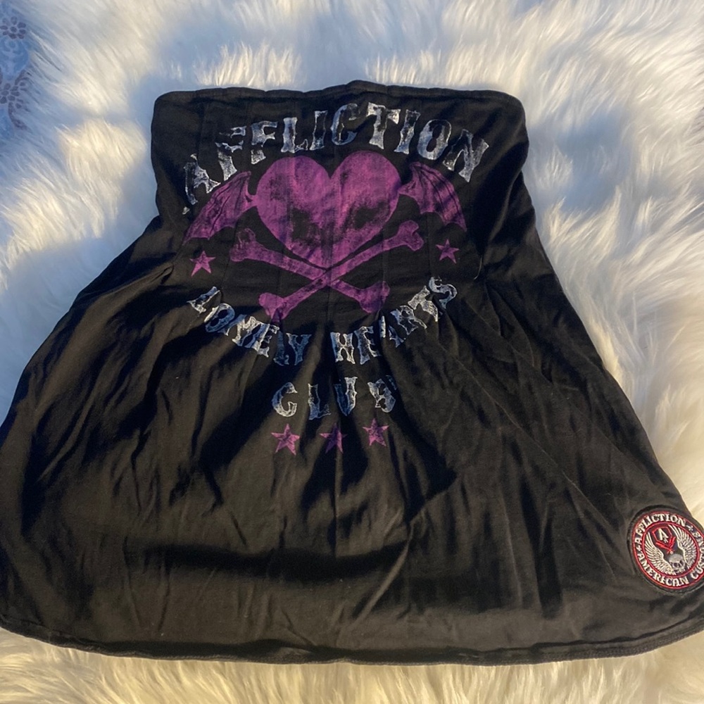 “Affliction” Women’s Tube Top